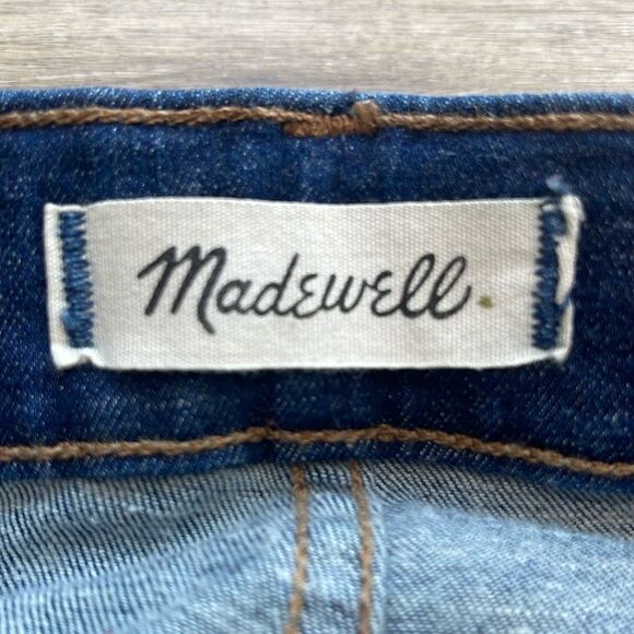 Madewell 10" High Rise Skinny Jeans Sz 35 - Picture 6 of 14